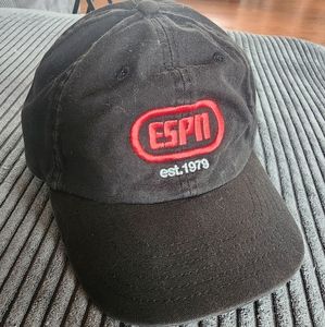 Vintage ESPN 90s buckle back Dad hat